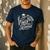 Bearded Dad Daddy Father’s Day My Other Ride Is His Beard Men's Casual T-Shirt Navy