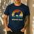 Berner Dad For Men Bernese Mountain Dog Vintage Dad Men's Casual T-Shirt Navy