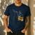 Best Bunny Dad Ever Rabbit Daddy Bunny Father Bunny Men's Casual T-Shirt Navy