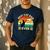 Best Cat Dad Ever Cat Lover Kitten Owner Kitty Men's Casual T-Shirt Navy