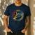 Best Dad In The World Father's Day Vintage Dad Men's Casual T-Shirt Navy