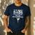 The Best Dads Have Daughters Who Are Mma Fighters Vintage Men's Casual T-Shirt Navy