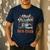 Best Truckin Dad Ever Trucker Truck Driver Father's Day Men Men's Casual T-Shirt Navy