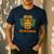 The Big Kahuna Hawaiian Tiki Dad Boss T-Shirt Men's Casual T-Shirt Navy The Big Kahuna Hawaiian Tiki Dad Boss T-Shirt Men's Casual T-Shirt Navy