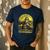 Bigfoot Outdoor Hiking Dad Joke Im Outstanding Sasquatch Men's Casual T-Shirt Navy