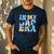 In My Blue Dad Era Cool Dad Father's Day Men's Casual T-Shirt Navy In My Blue Dad Era Cool Dad Father's Day Men's Casual T-Shirt Navy