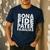 Bona Fide Pater Familias Best Dad Father's Day Shirt Men's Casual T-Shirt Navy