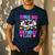Bonus Dad Of The Birthday Girl Rolling Skate Bday Family Men's Casual T-Shirt Navy