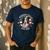 Border Collie Dog Owner For Men Border Collie Dad Men's Casual T-Shirt Navy