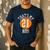 My Boy 21 Basketball Number 21 Jersey Basketball Mom Dad Men's Casual T-Shirt Navy