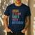 Bruh It's My Dad's 40th Birthday 40 Years Old Dad Men's Casual T-Shirt Navy