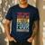 You Can't Scare Me I Have Four Daughters Dad Father Men's Casual T-Shirt Navy