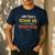 You Can't Scare Me I Have Two Daughters Dad Papa Men's Casual T-Shirt Navy