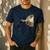 Cat Shirts For MenWomen Cat Shirts For Cat DadMom Men's Casual T-Shirt Navy