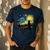 Cat Starry Night Van Gogh Cat For Cat Lover Cat Mom Cat Dad Men's Casual T-Shirt Navy Cat Starry Night Van Gogh Cat For Cat Lover Cat Mom Cat Dad Men's Casual T-Shirt Navy