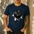 Cat Torn Cloth For Cat Lover Cat Dad Cat Mom Men's Casual T-Shirt Navy