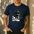 The Catfather Fathersday Best Birthday Cat Dad Men's Casual T-Shirt Navy