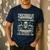 Cement Worker Life Concrete Finisher Dad Father Men's Casual T-Shirt Navy