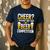 Cheer Dad Cheerleader I Thought She Said Beer Competition Men's Casual T-Shirt Navy