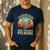 Chicken Dads Have The Best Peckers Vintage Apparel Men's Casual T-Shirt Navy