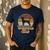 Chihuahua Dad Dog Lover Men Chihuahua Dog Vintage Men's Casual T-Shirt Navy