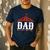 Circus Dad Of The Birthday Boy & Girl Carnival Family Outfit Men's Casual T-Shirt Navy Circus Dad Of The Birthday Boy & Girl Carnival Family Outfit Men's Casual T-Shirt Navy