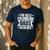 Colorblind Quote For a Colorblind Dad Men's Casual T-Shirt Navy