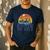 Comin In Hot Pontoon Boat Boating Lake For Dad Small Men's Casual T-Shirt Navy