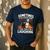 Cool Bowling Men Dad Bowler Fun Crazy Best Bowling Men's Casual T-Shirt Navy