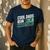 Cool Dads Run Marathons Marathon Running Runner Men's Casual T-Shirt Navy