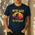 Cool Mountain Biking For Dad Father Biker MTB Bicycle Bike Men's Casual T-Shirt Navy