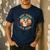 Corgi Dad Idea For Men Men's Casual T-Shirt Navy