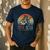 Cute Papa Bear Vintage Father's Day Retro Dad Guitar Men's Casual T-Shirt Navy Cute Papa Bear Vintage Father's Day Retro Dad Guitar Men's Casual T-Shirt Navy