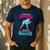 Cute Wrestling Daughter Favorite Wrestler Dad Mom Men's Casual T-Shirt Navy