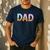 Dad Of 1st First Birthday Girl Ice Cream Men's Casual T-Shirt Navy