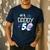 My Dad Is 50 Years Daddy Father 50th Years Birthday Men's Casual T-Shirt Navy