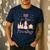 Dad 5th Birthday Her Royal Fiveness Princess Matching Men's Casual T-Shirt Navy