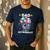 Dad Of The Astronaut Space Theme First Birthday Party Men's Casual T-Shirt Navy