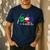 Dad Of The Big One Fishing Boy First Birthday Ofishally Men's Casual T-Shirt Navy Dad Of The Big One Fishing Boy First Birthday Ofishally Men's Casual T-Shirt Navy