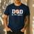Dad Of The Birthday Boller Born 2 Ball Matching Family Party Men's Casual T-Shirt Navy