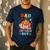 Dad Of The Birthday For Boy Circus Carnival Theme Party Men's Casual T-Shirt Navy
