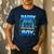 Dad Of The Birthday Boy Cool Gamer Video Game Birthday Men's Casual T-Shirt Navy
