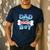 Dad Of The Birthday Boy Matching Dog Family Birthday Party Men's Casual T-Shirt Navy