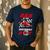 Dad Of The Birthday Boy Pit Crew Race Car Matching Family Men's Casual T-Shirt Navy