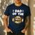Dad Of The Birthday Boy Wrestling Belt Birthday Kids Boys Men's Casual T-Shirt Navy Dad Of The Birthday Boy Wrestling Belt Birthday Kids Boys Men's Casual T-Shirt Navy