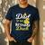 Dad Of The Birthday Duck Boy Rubber Duck Birthday Girl Men's Casual T-Shirt Navy Dad Of The Birthday Duck Boy Rubber Duck Birthday Girl Men's Casual T-Shirt Navy