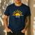 Dad Of The Birthday First Trip Around The Sun Birthday Men's Casual T-Shirt Navy