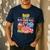 Dad Of The Birthday Girl Candyland Colorful Lollipop Party Men's Casual T-Shirt Navy