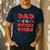 Dad Of The Birthday Girl Strawberry Family Matching Men's Casual T-Shirt Navy