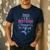 Dad Of The Birthday Mermaid Party Matching Family Daddy Men's Casual T-Shirt Navy